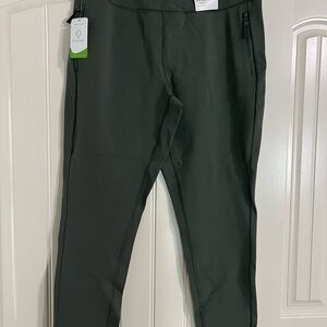 Women’s FLX dark green leggings size XL